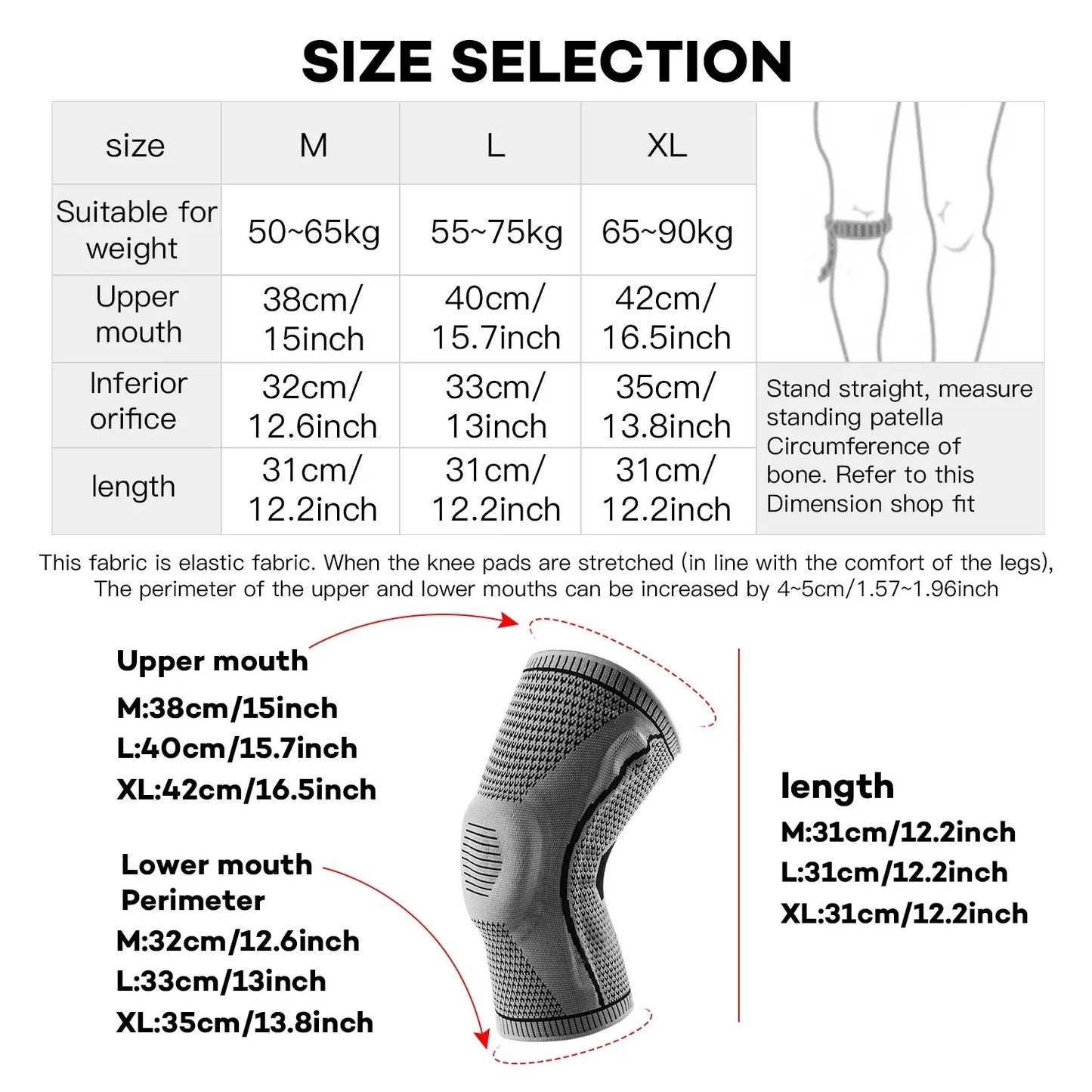 Premium Silicone Knee Support Brace™