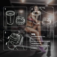 FitMix™ Three-Layer Shaker Bottle™